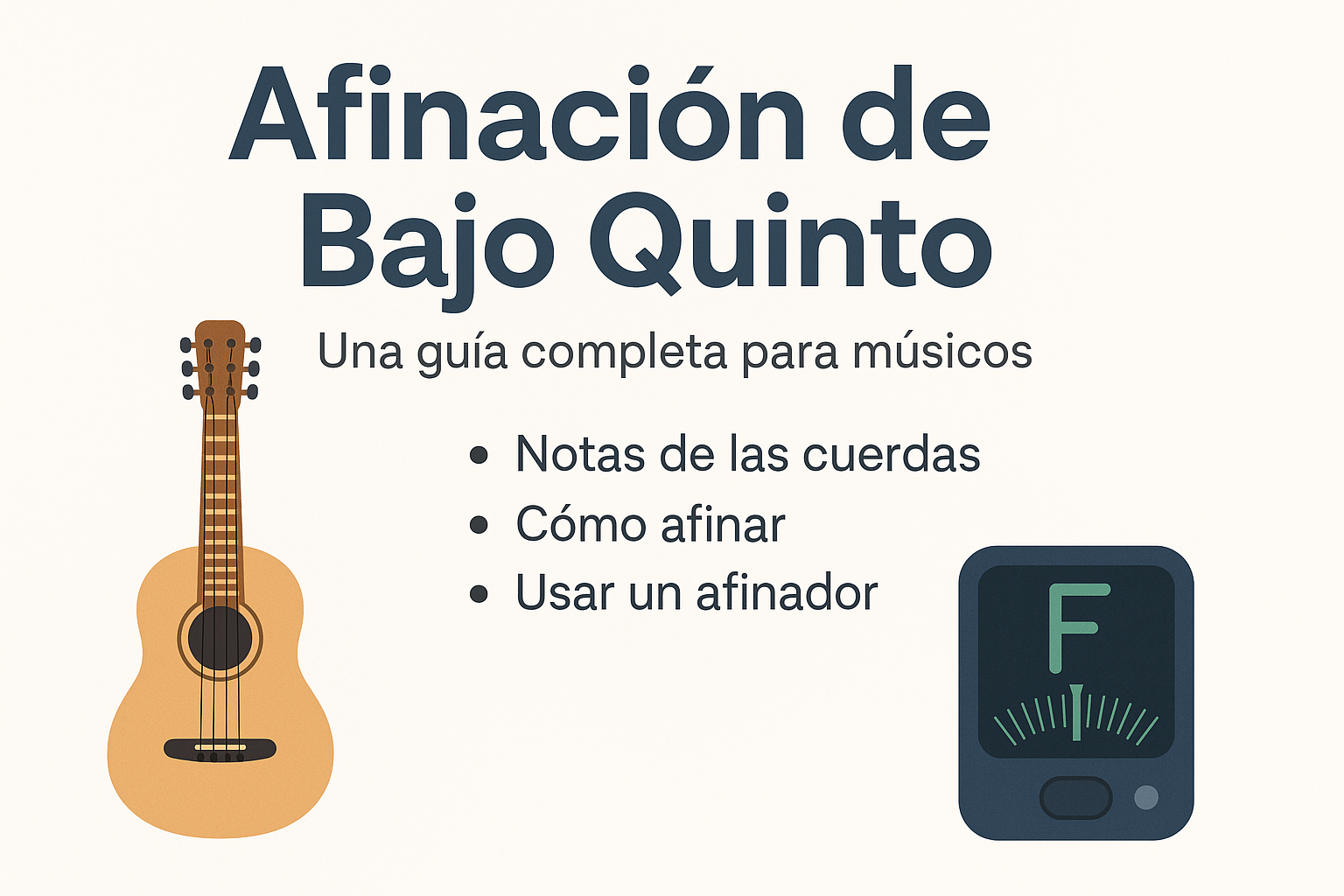Afinacion Bajo Quinto